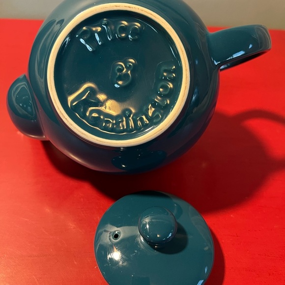 Price & Kensington Teapot teal blue never used - Picture 2 of 6